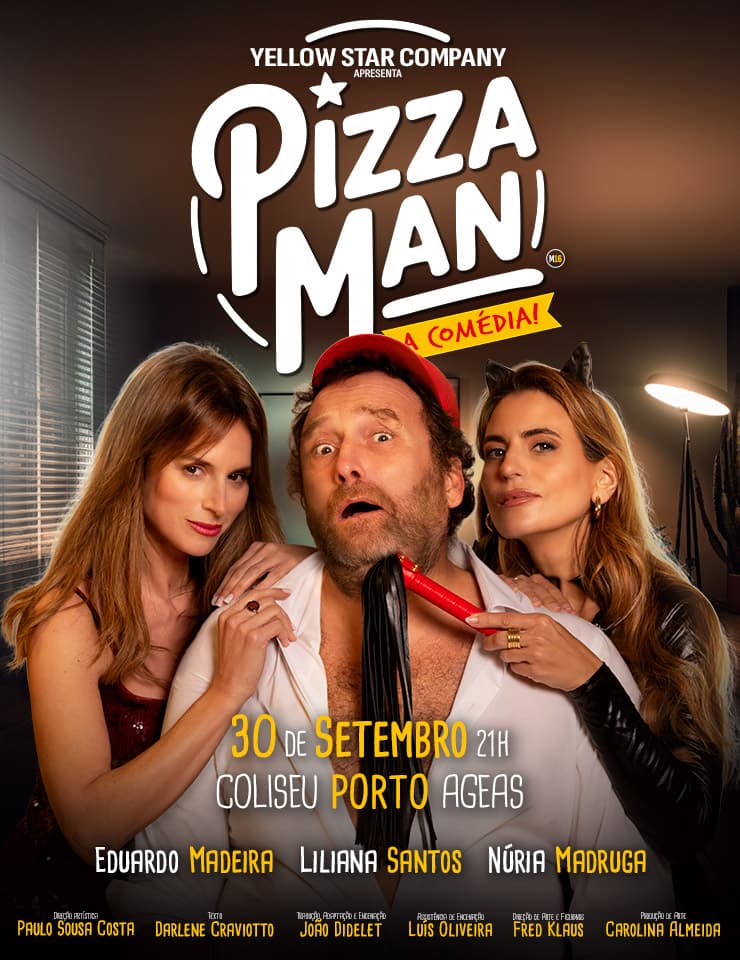 Cartaz do evento: Pizza Man