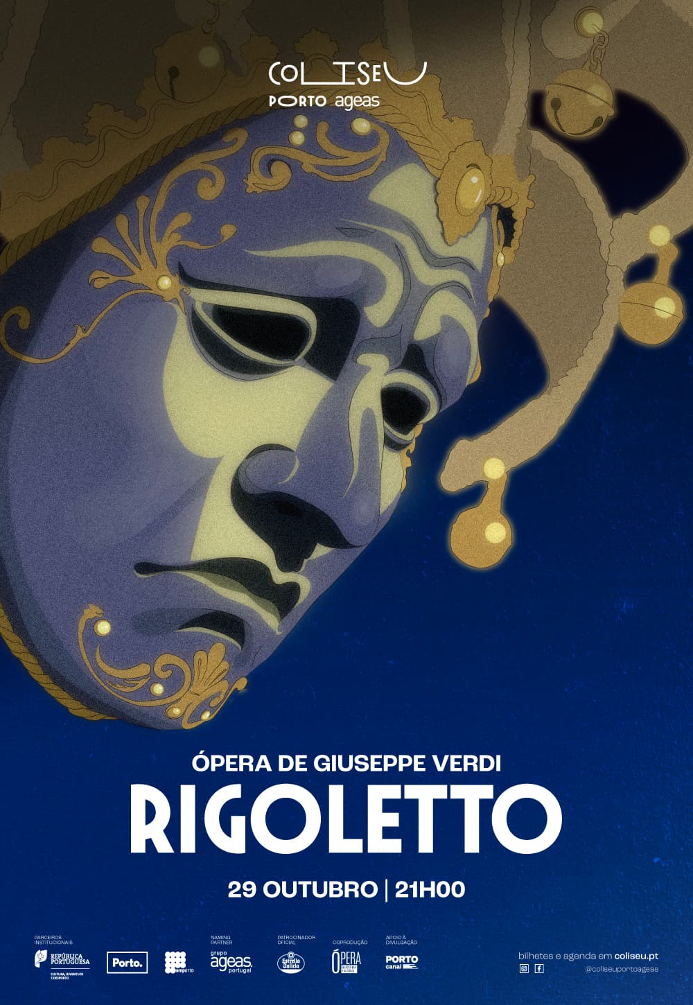 Rigoletto, Giuseppe Verdi — official Coliseu Porto Ageas artwork