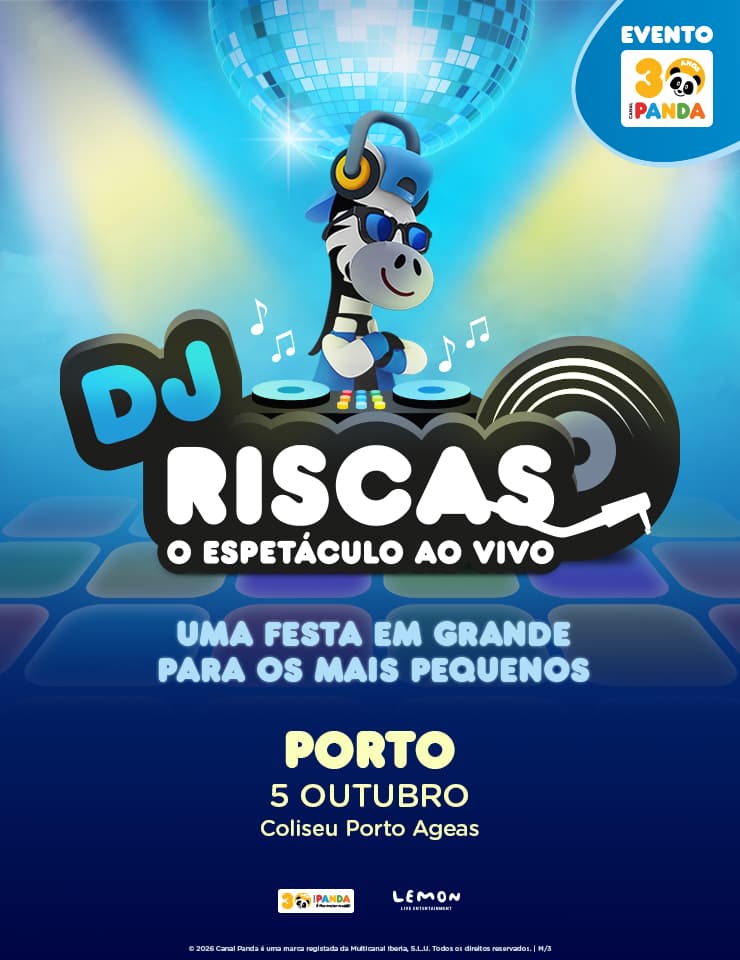 Cartaz do evento: DJ Riscas