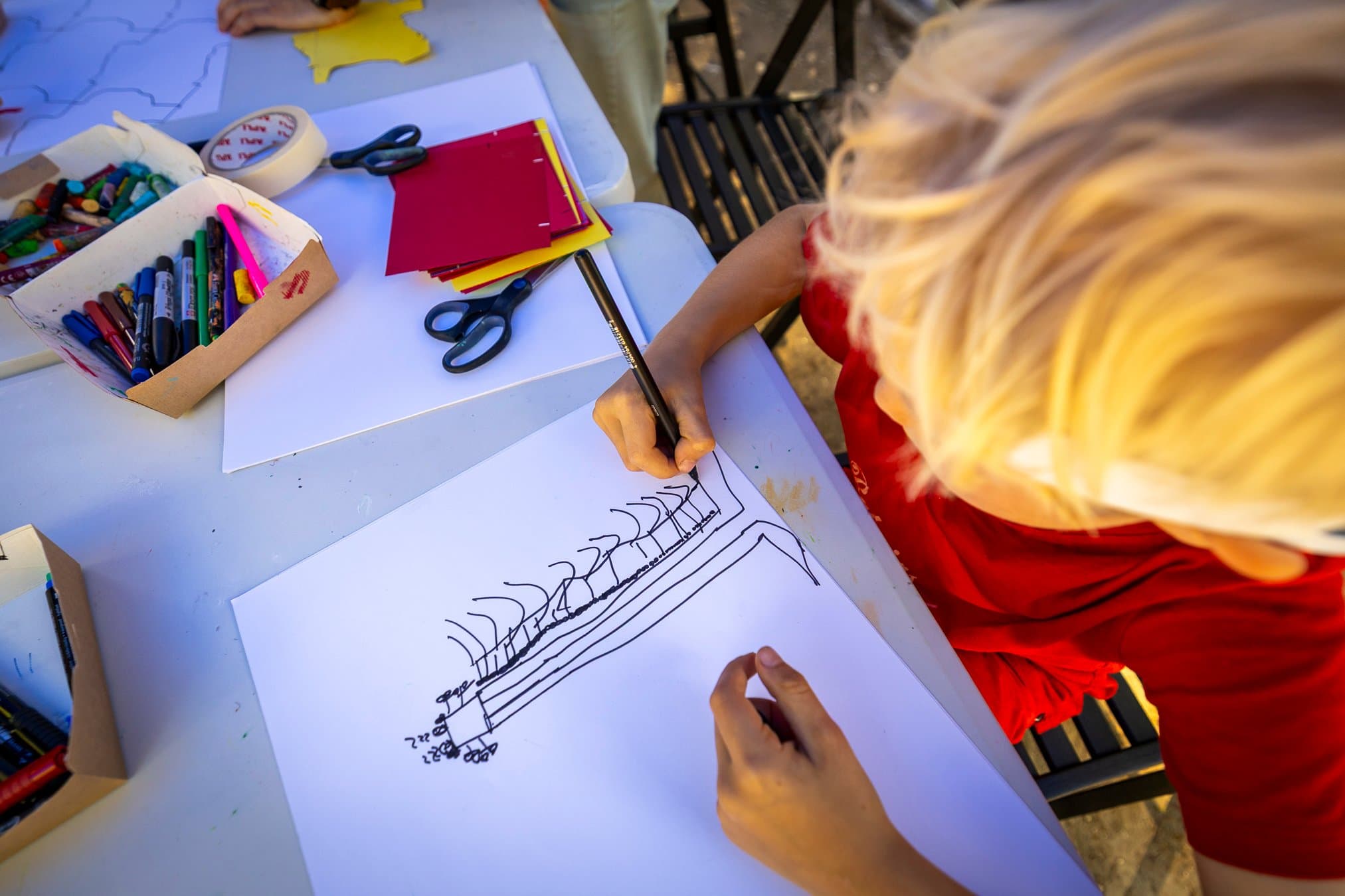 Tesselação art workshop artwork