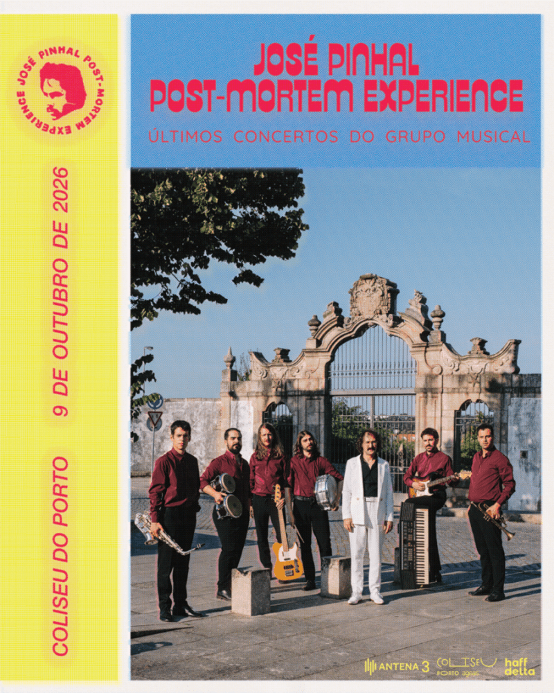 Cartaz do evento: José Pinhal Post-Mortem Experience