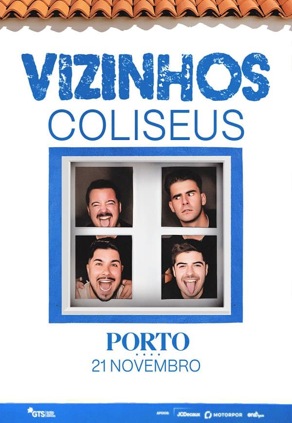 Vizinhos ao Vivo nos Coliseus — official Coliseu Porto Ageas artwork