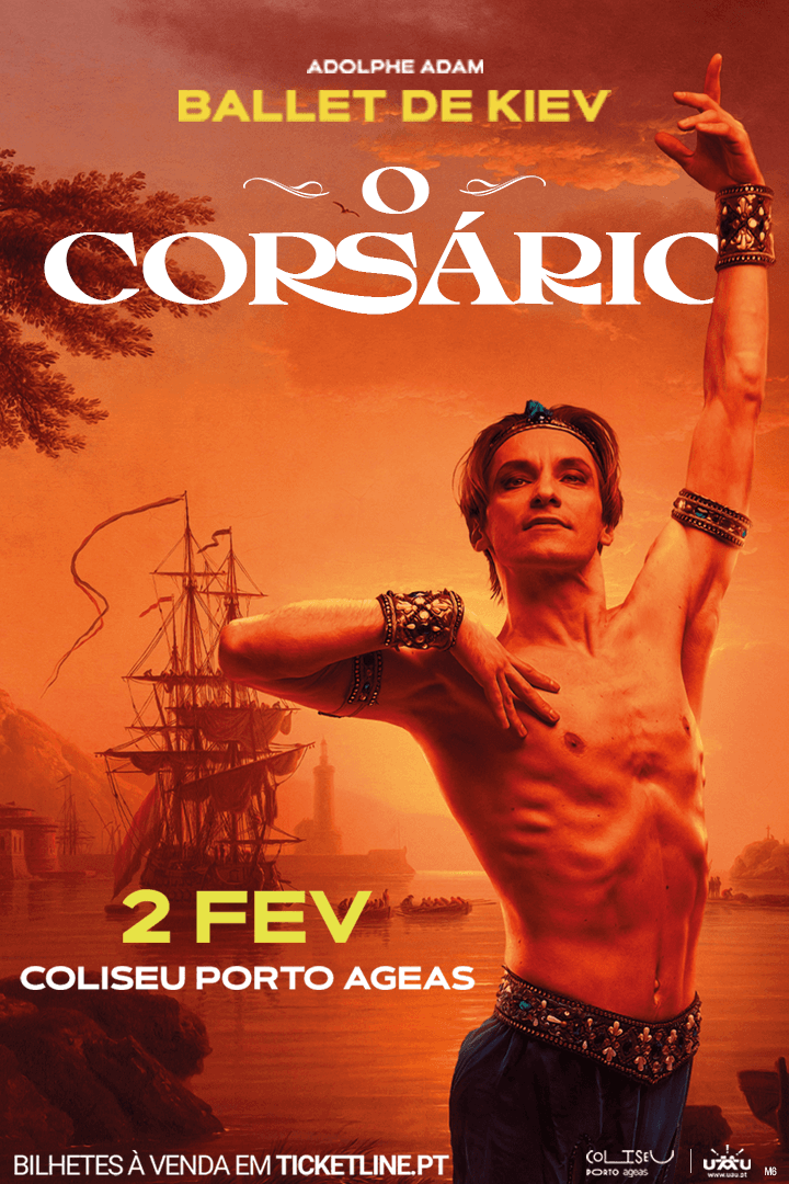 Cartaz do evento: O Corsário | Ballet de Kiev
