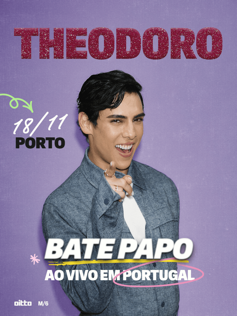 Bate Papo com Theo — official Coliseu Porto Ageas artwork