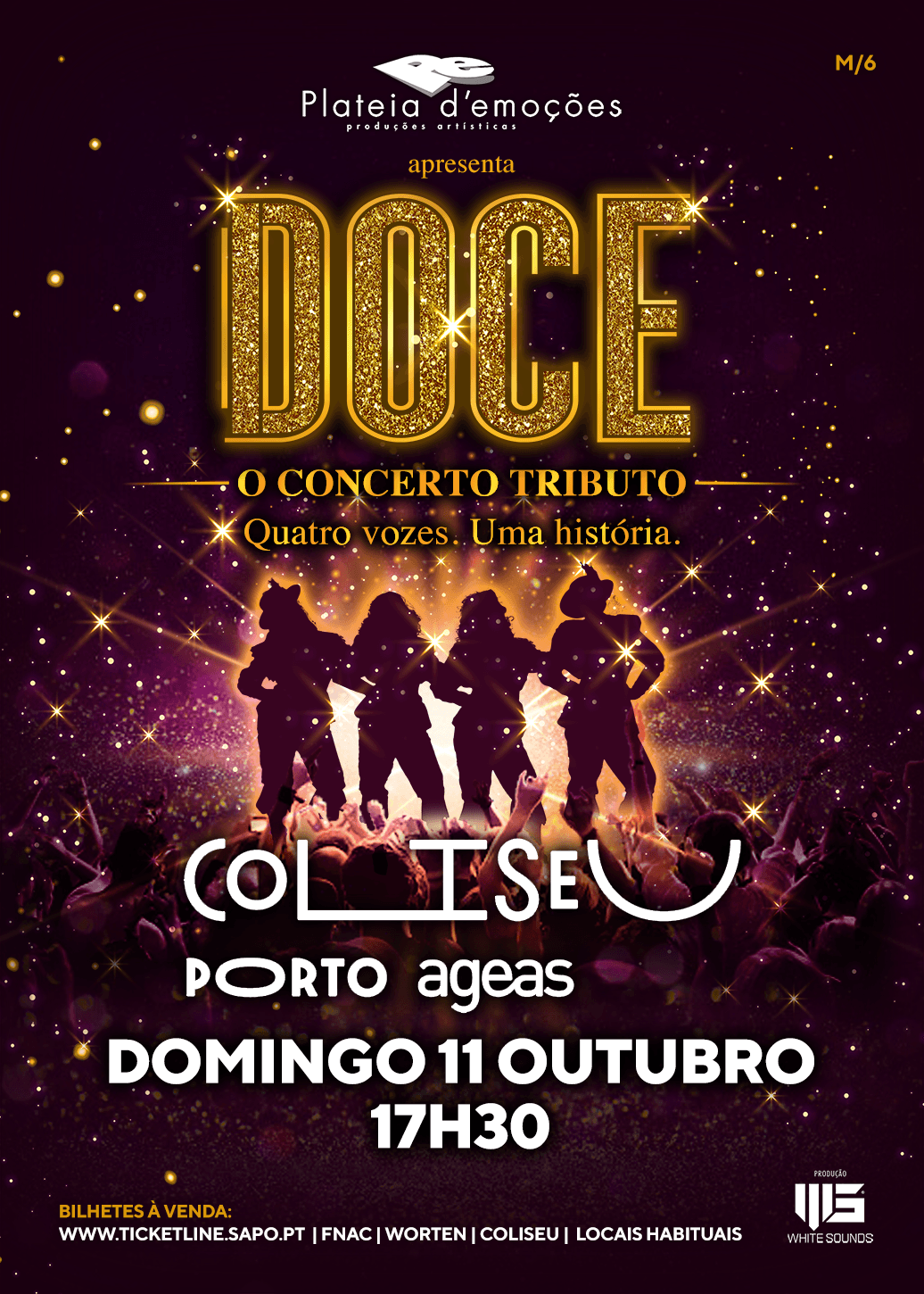 Official artwork for DOCE tribute concert