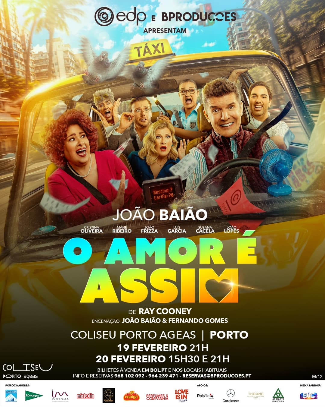 Cartaz do evento: O Amor É Assim com João Baião